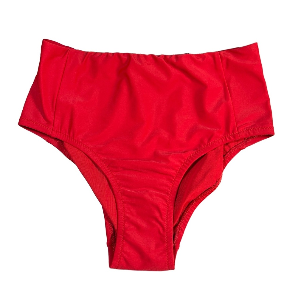 Universal Standard Womens Swim Bikini Bottom Red Size 3XS / 2-4 New